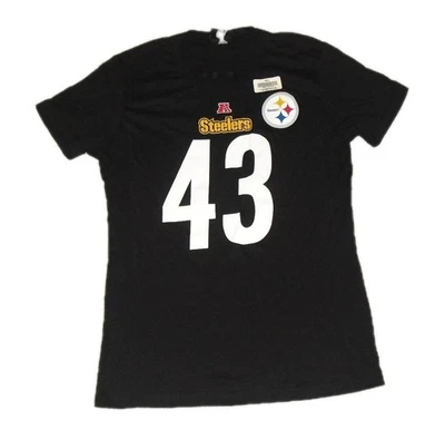 Troy Polamalu Pittsburgh Steelers Womens Player T-Shirt Top sz. Large New Nfl - Image 1 of 3