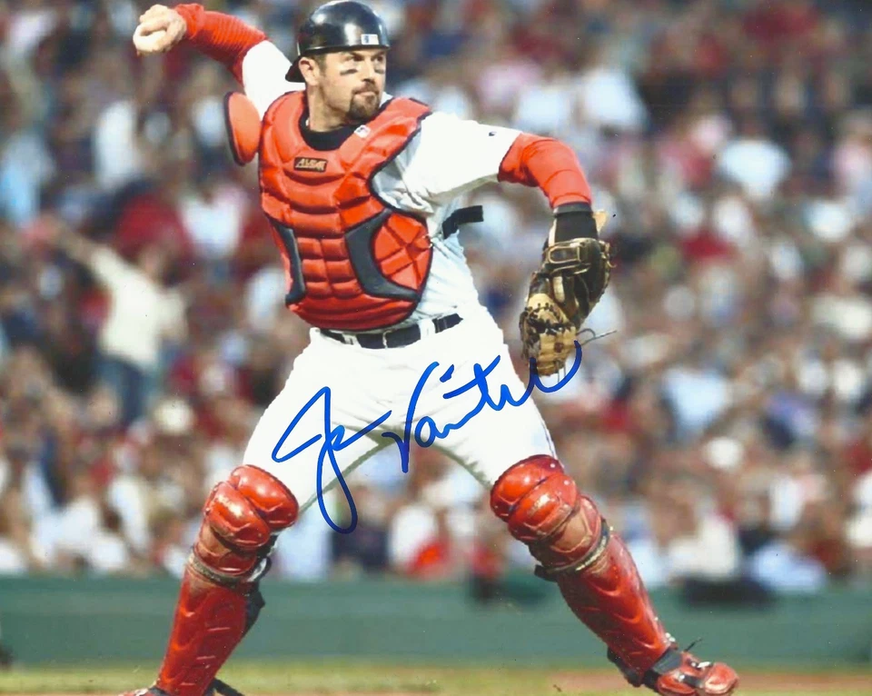 Jason Varitek signed 8x10 photo - Image 1 of 1