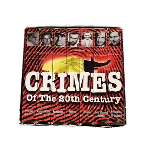 RARE Crimes of the 20th Century VHS 7-Tape Set Vintage - Picture 1 of 14