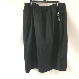 WonderWink Women's Wonderwork Pull-on Cargo Scrub Skirt Size 5XL Black Work New - Bild 1 von 6