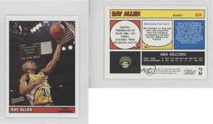 2005-06 Topps Bazooka Minis Ray Allen #89 HOF