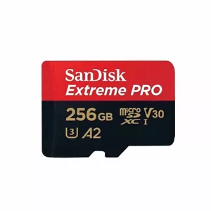 256GB SanDisk Micro SD Card Extreme Class 10 Flash Memory Card Ultra SDHC SDXC - Picture 1 of 6
