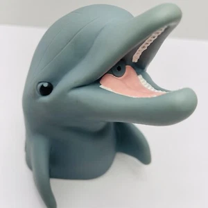 Vintage FLIPPER The DOLPHIN Movie Squirting Rubber Hand Puppet Pizza Hut 1996 - Picture 1 of 6