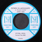 JIMMY REED: down in mississippi / oh john VEE-JAY 7" Single 45 RPM