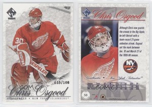 2001-02 Pacific Private Stock Silver /108 Chris Osgood #58
