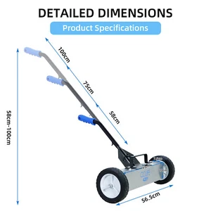 Magnetbesen Stark Besen Magnetisch Magnet Besen 45cm - Bild 1 von 7