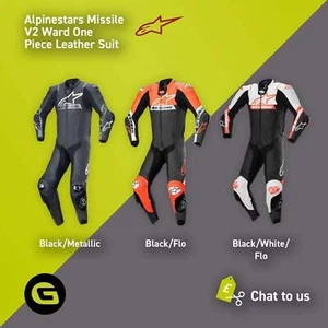 Traje de cuero Alpinestars Missile V2 Ward 1 pieza - Imagen 1 de 25