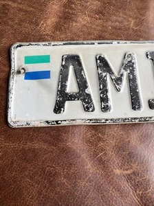 Sierra Leone License Plate 🇸🇱 West Africa African Foreign Tag # AMI 192 - Bild 1 von 6