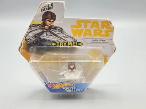 Star Wars, Hot wheels, Han Solo Battle Rollers, Millennium Falcon. New - Picture 1 of 4