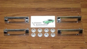 Marker Lamp Bezel 4pc Set 69 Camaro **In Stock** Side Lens chrome trim - Picture 1 of 5