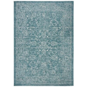 SAFAVIEH Outdoor CY8680-37221 Courtyard  Turquoise Rug - Picture 1 of 40