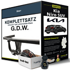 Produktbild - Für KIA Niro SUV I Typ DE Anhängerkupplung starr +eSatz 7pol uni 08.2016-08.2022
