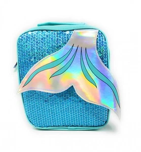 Mädchen Brotzeittasche Meerjungfrau mit Pailletten - Bild 1 von 2