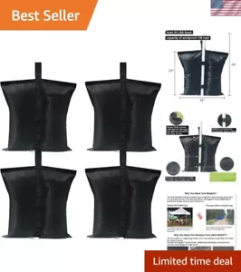 Durable 4-Pack Gazebo Tent Sand Bags - 112 lbs Weather-Resistant Weight Bags - Picture 1 of 10