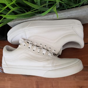canvas old skool white