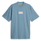 Puma Pl Statement Mock Neck Short Sleeve T-Shirt Mens Blue Casual Tops 62102102