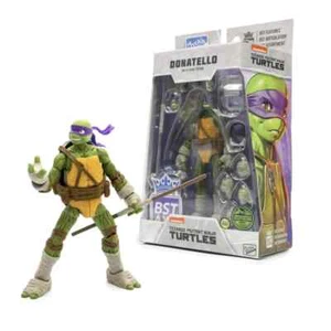 BST AXN TMNT Donatello Figure + accessories & collectable card New Nickelodeon