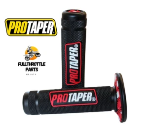 Pro Taper Red Dirt Bike Hand Grips 7/8" (22mm) - YZ CRF KX KTM RMZ - Picture 1 of 5