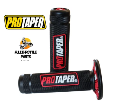 Pro Taper Red Dirt Bike Hand Grips 7/8" (22mm) - YZ CRF KX KTM RMZ - Image 1 of 4