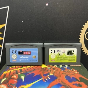 The Ant Bully & Antz Extreme Racing Gameboy Advance GBA TESTED FREE TRACKED POST - Picture 1 of 11