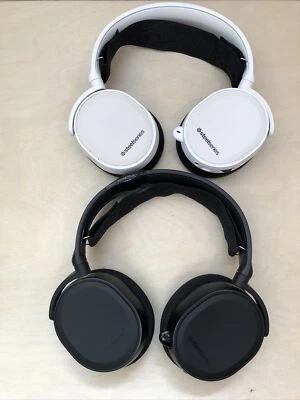 Lot 2X SteelSeries Arctis 3 Gaming Headset Multi Platform  *For Parts, Read* - Image 1 of 4