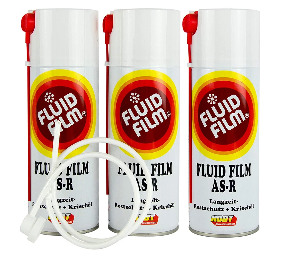 3x400ml+Sonde 60cm Hodt Fluid Film AS R 42,74€/L Nas Spray Langzeitschutz SET - Bild 1 von 1