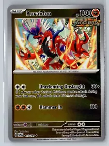 Pokemon Surging Sparks #116/191 Koraidon - Uncommon Reverse Holo - Picture 1 of 2