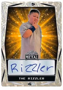 Autografo 2024 foglia metallo Rizzler casuale #'d in mano - Foto 1 di 2