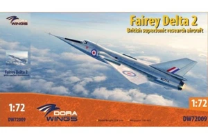 1/72 Dora Wings DW72009 Fairey Delta 2 plastic kit - Picture 1 of 3