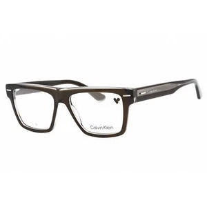 Calvin Klein Men's Eyeglasses Grey Plastic Full Rim Rectangular CK23522 035 - Picture 1 of 2