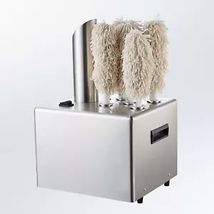 110 V Elektrische 5 Köpfe Glas Tasse Wischmaschine Rotweinglas Polierer Trockner - Bild 1 von 22