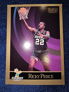 1990-91 SkyBox #162 RICKY PIERCE Milwaukee Bucks - Picture 1 of 2