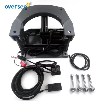 Motor de popa placa de inclinação e acabamento conjunto de placa para 40HP - Imagem 1 de 4