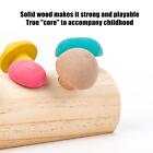 [Yue Xinghui](Processed Knowledge Product) Children'S Wood Mushroom Toy Colo WAS