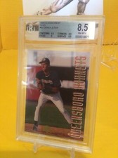 1994 DEREK JETER CLASSIC BEST GOLD YANKEES ROOKIE GREENSBORO HORNETS Beckett 8.5