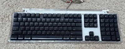 Apple Macintosh Pro Keyboard M7803 Black/Clear - Image 1 of 4