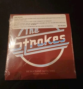 The Strokes Live In Iceland DVD/CD Promotional Brand New Sealed Rare - Picture 1 of 10