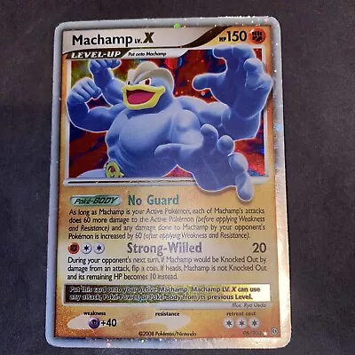 Machamp LV.X 98/100 Stormfront Holo Rare Pokemon - Image 1 of 4