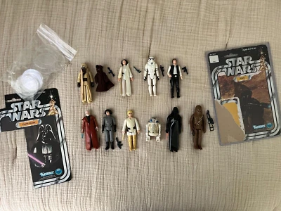 1977 Star Wars Kenner Action Figures 11 of the First 12 Figure Set Lot Vintage - Image 1 of 4