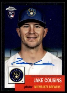 Jake Cousins 2022 Topps Chrome Platinum Anniversary Rookie Auto Autograph