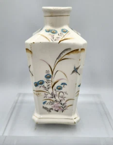 Antique hand painted perfume bottle creamware c19th centuary - Picture 1 of 15