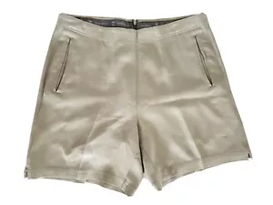 Tommy Bahama Women's Beige Silk Chino Shorts Size 10 - Picture 1 of 7