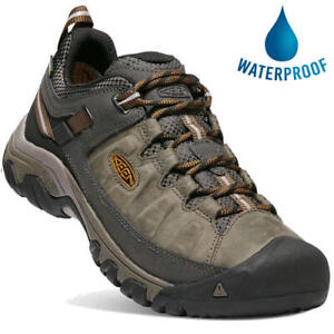 Keen Targhee III WP Mens Dark Brown Waterproof Walking Hiking Shoes Size 8-13