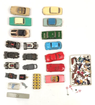 selten Faller Bastler Konvolut Auto Rennwagen VW Polizei Motor Autorennbahn Tier - Bild 1 von 4