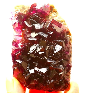 148.3g Natural purple Phantom Cubic fluorite mineral specimen/anhui - Picture 1 of 6