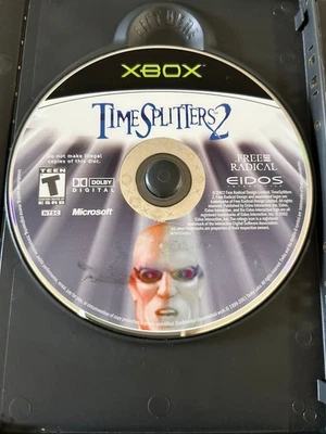 TimeSplitters 2 for Microsoft Original Xbox COMPLETE W/ MANUAL - TESTED - Image 1 of 4