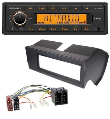 Continental MP3 Bluetooth AUX USB Autoradio für Fiat Panda (bis 2002) - schwarz - Bild 1 von 4