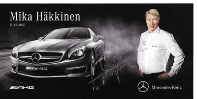 Mika  HAEKKINEN   Autogrammkarte -Druck- 032 - Bild 1 von 2