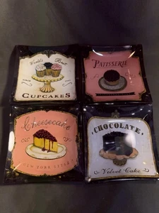 Set Of 4 Prima Donna Desert Themed Plates - Picture 1 of 9