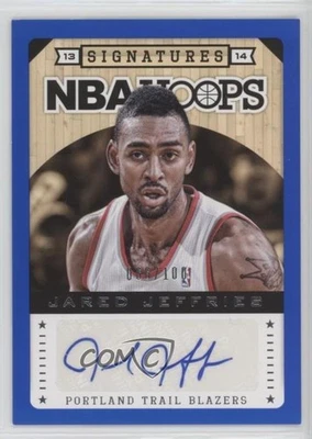 2013-14 NBA Hoops Signatures Blue /100 Jared Jeffries #71 Auto - Image 1 of 2